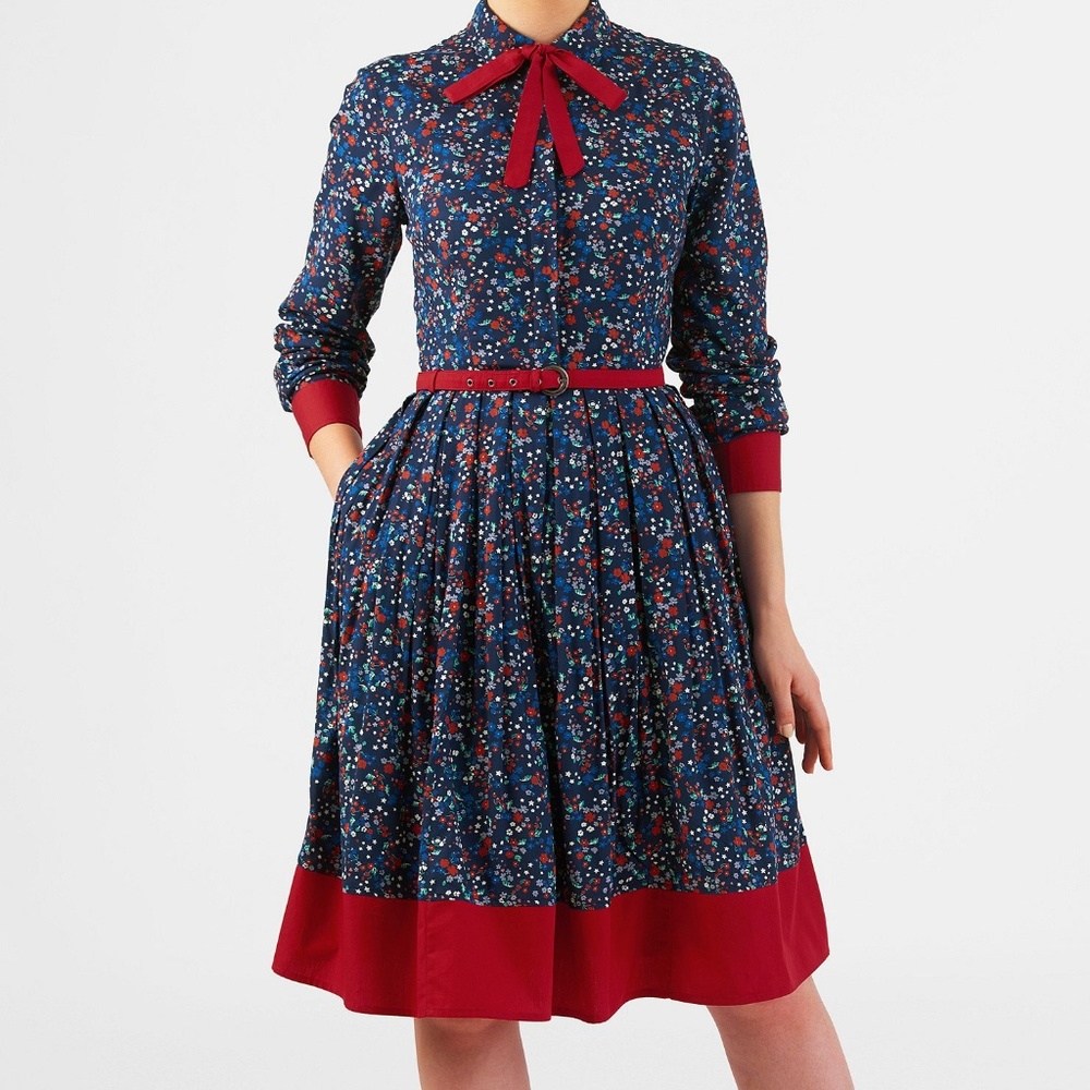 Vintage inspired shirt dress